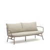 Bramant Outdoor 2-Sitzer-Sofa aus Stahl